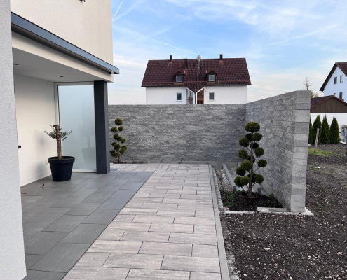 sichtschutz kleine Terrasse innen